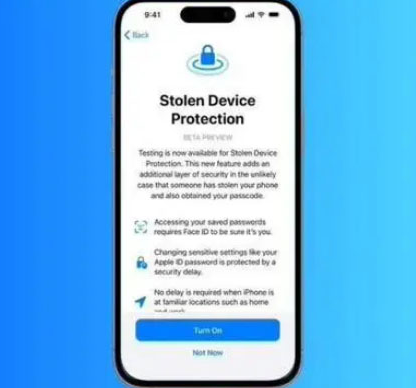 龙门苹果授权维修店分享被盗设备保护功能开启方法 