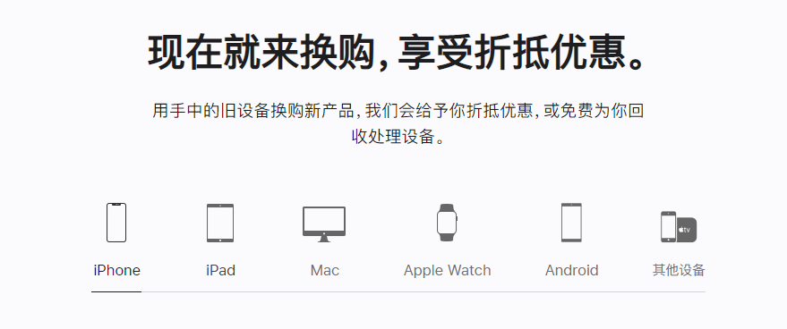 龙门苹果手机维修分享iPhone以旧换新的去处 