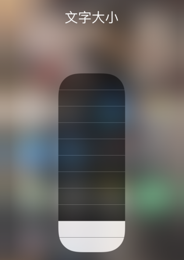 龙门苹果手机维修分享小技巧：在 iPhone 控制中心快速调节字体大小 